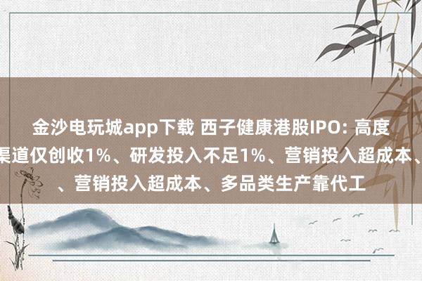 金沙電玩城app下載 西子健康港股IPO: 高度依賴抖音平臺線下渠道僅創(chuàng)收1%、研發(fā)投入不足1%、營銷投入超成本、多品類生產靠代工